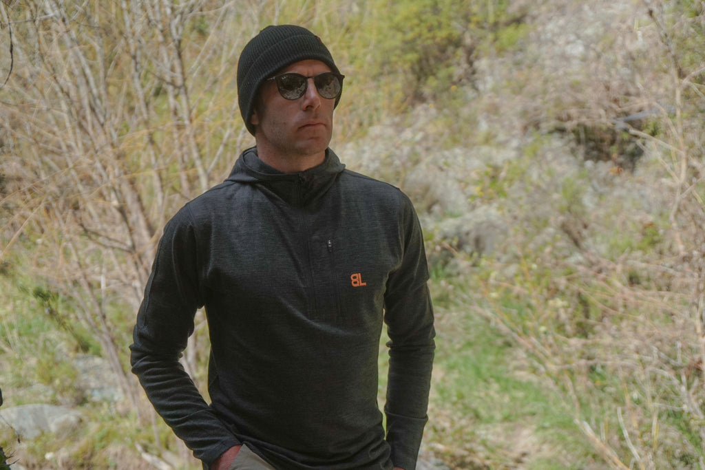 Cascade Merino Long-Sleeve Hoodie