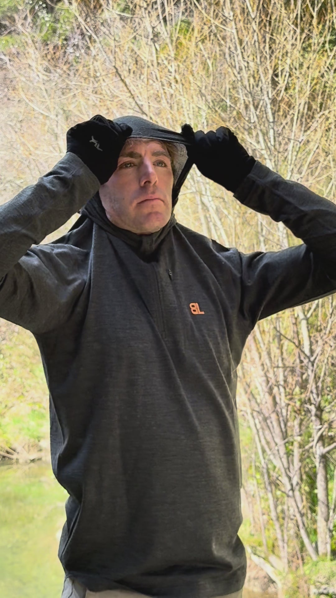 Cascade Merino Long-Sleeve Hoodie